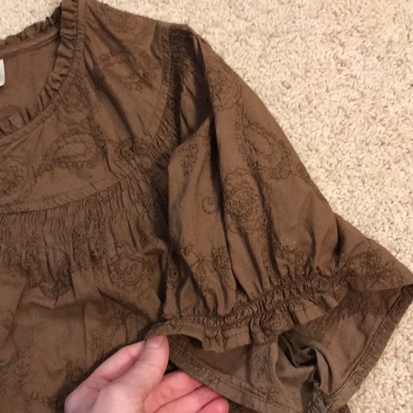 Magellan Brown Blouse - Picture 10 of 14